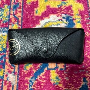 Ray-Ban Black Sunglasses Case onlh comes with dust cloth